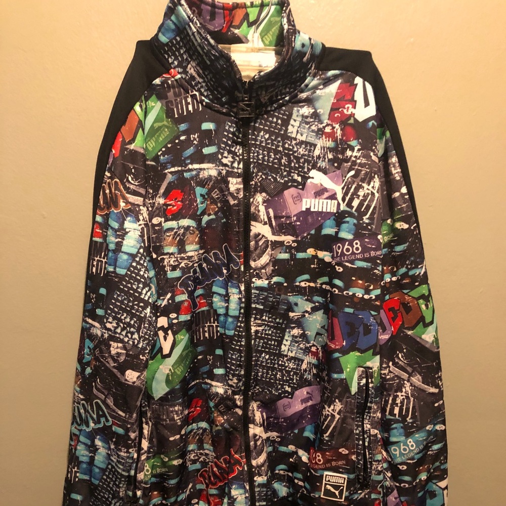 Puma zip up